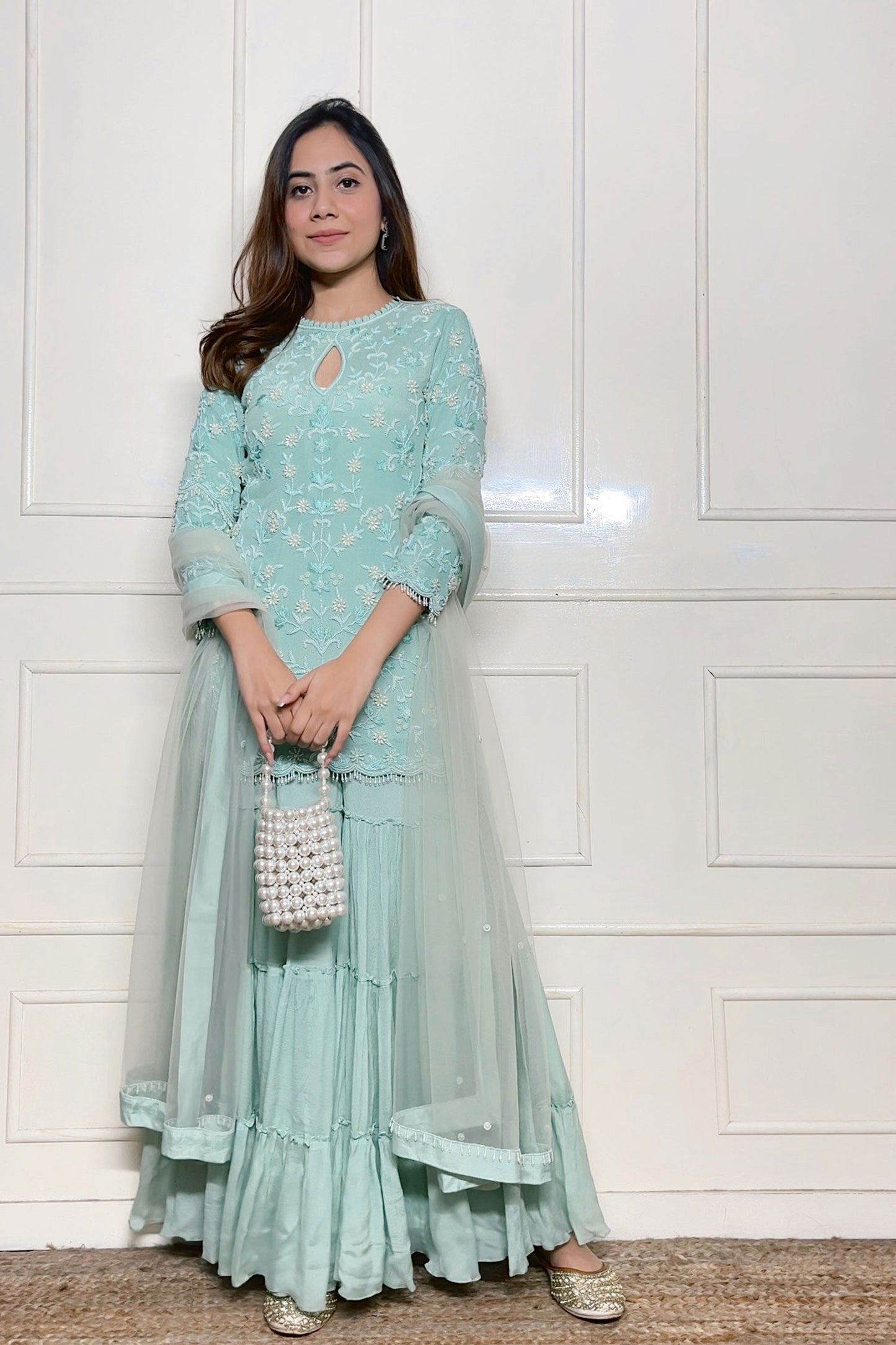 Rhea Kapoor in Esra Sharara Set