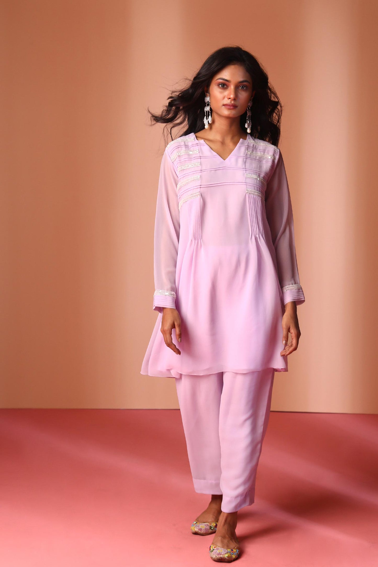 Anissa - Lilac Co-Ord Set