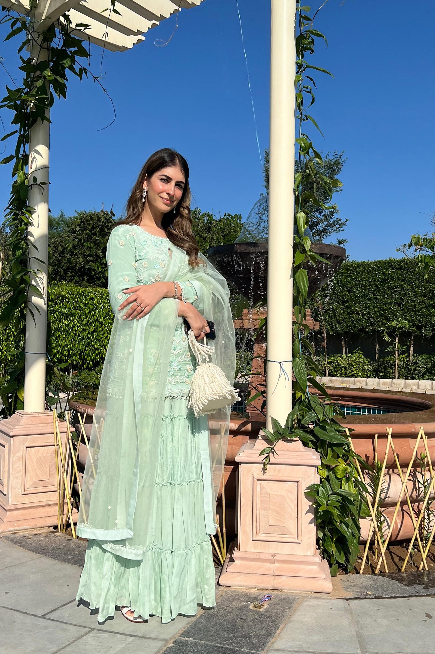 Rhea Kapoor in Esra Sharara Set