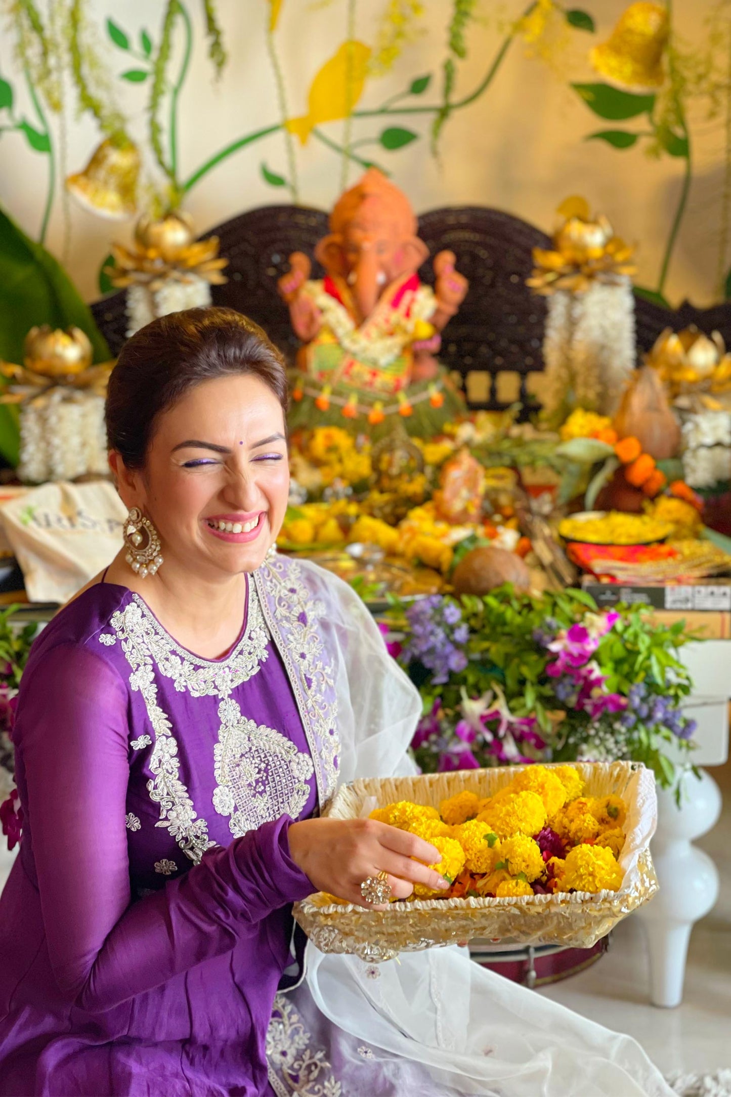 Akriti Kakkar in Amyra Anarkali