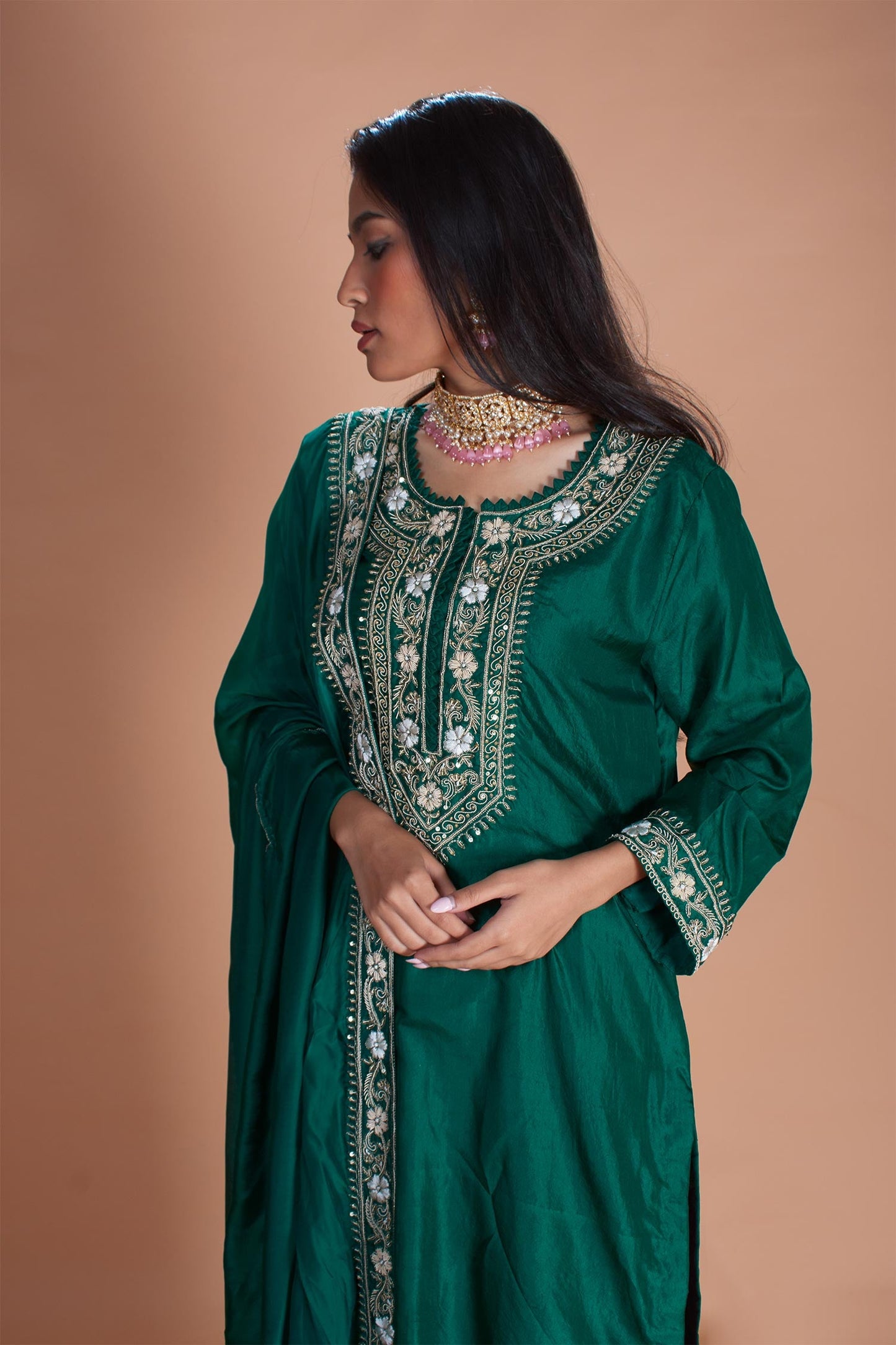 Mannat Sandhu in Kimaya Kurta Set