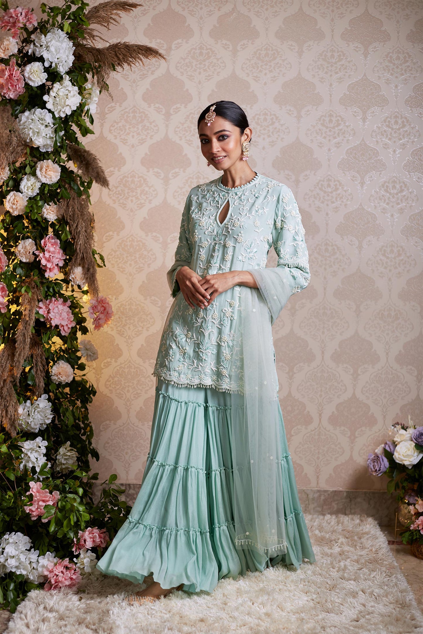 Rhea Kapoor in Esra Sharara Set