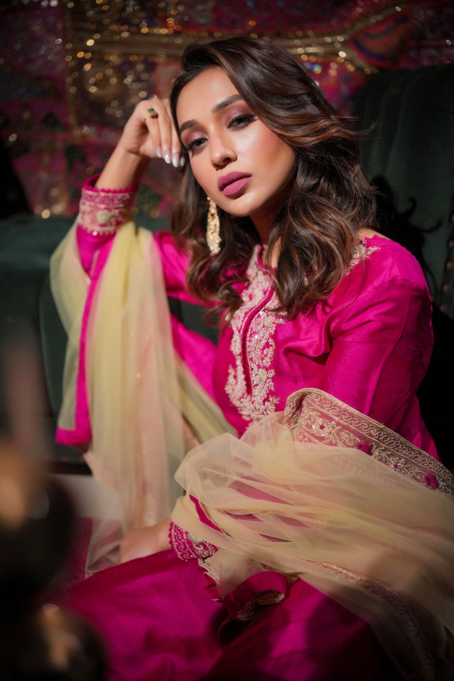 Mimi Chakraborty in Inaya Kurta Set