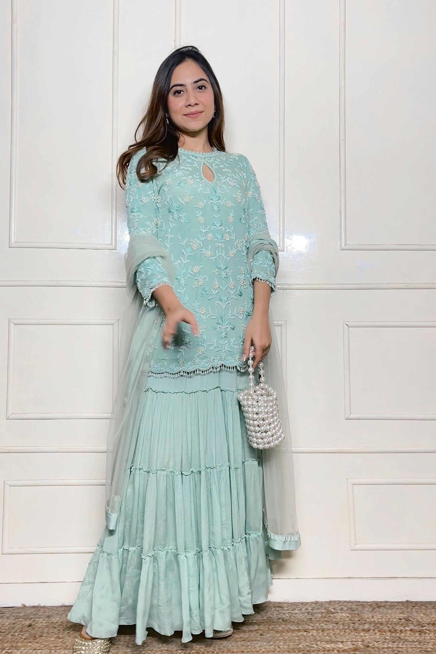 Rhea Kapoor in Esra Sharara Set