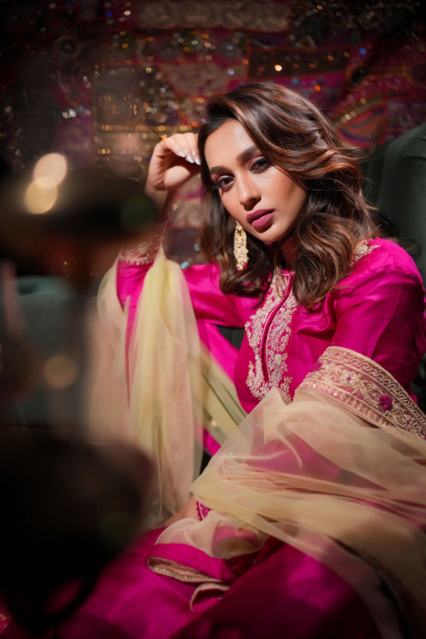 Mimi Chakraborty in Inaya Kurta Set