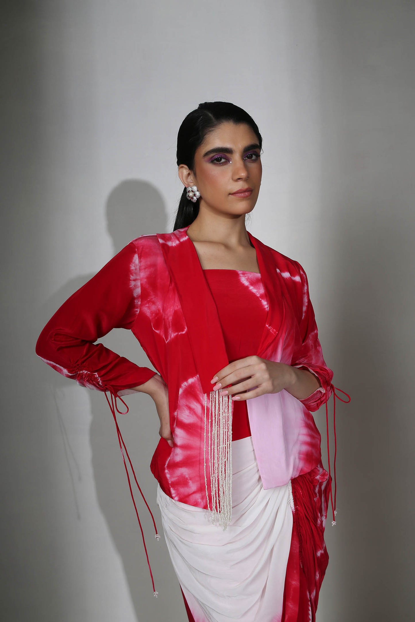 Neimat - Red Tie Dye Co-Ord Set