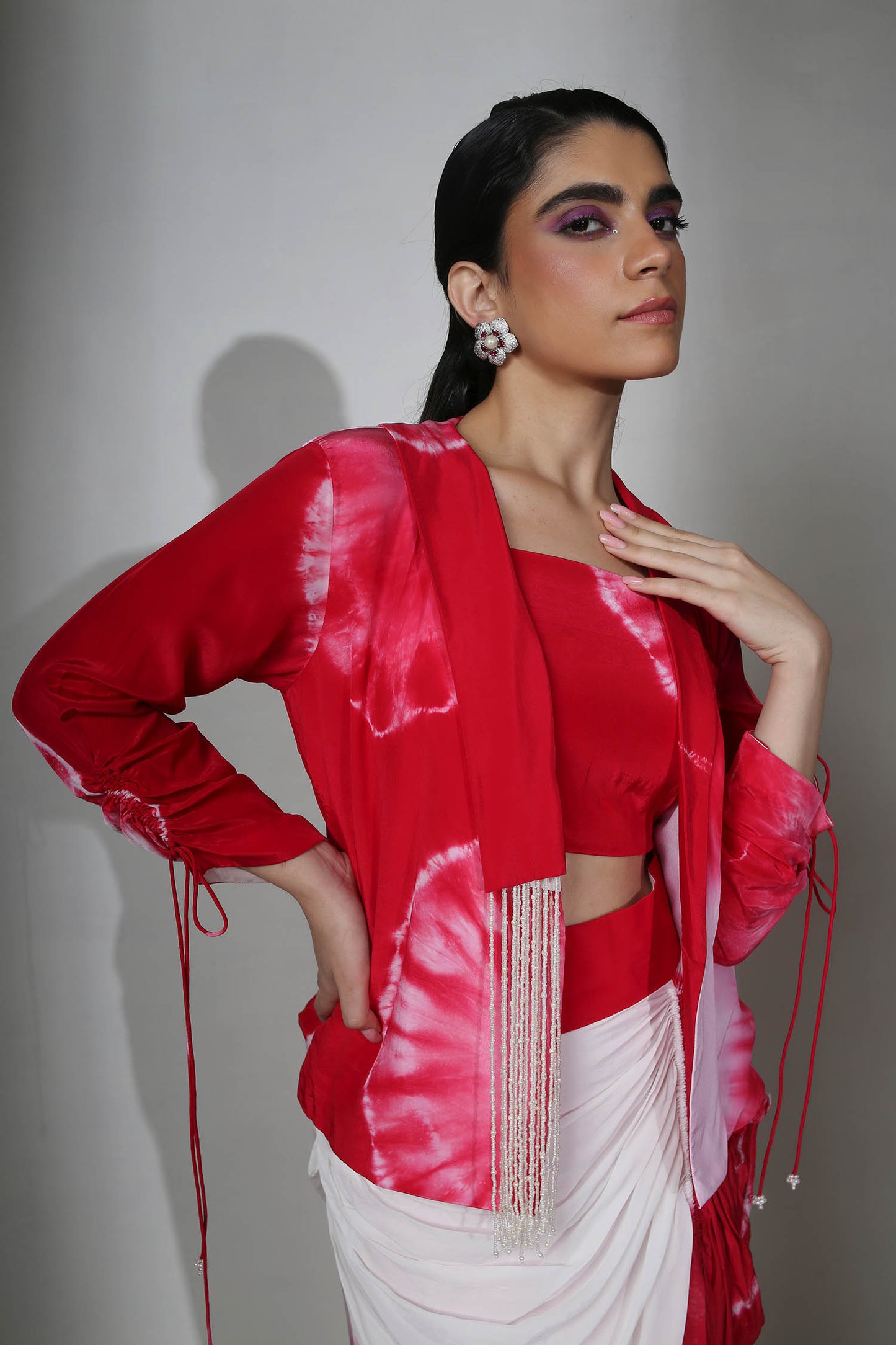 Neimat - Red Tie Dye Co-Ord Set