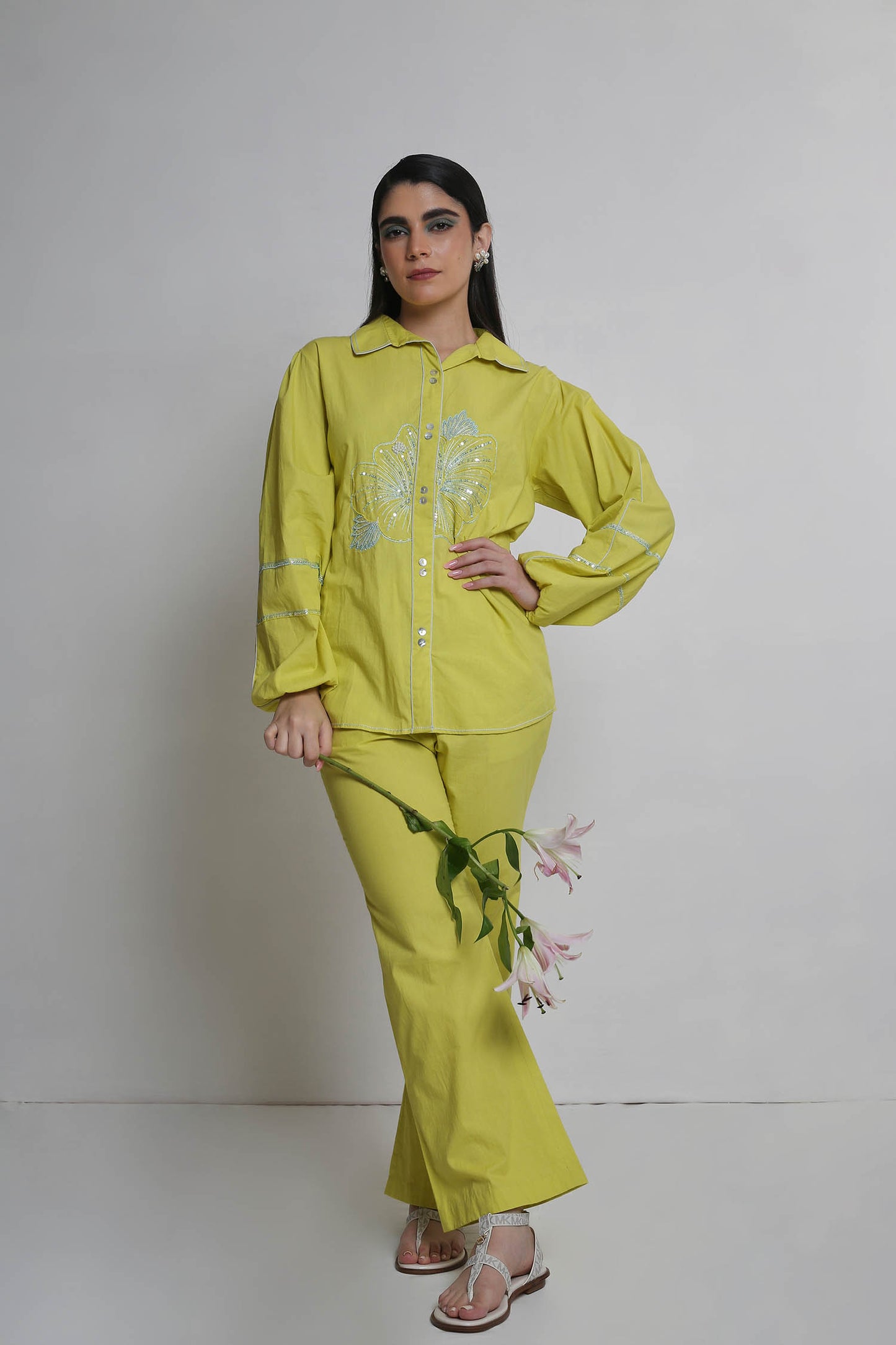 Zoa - Sharp Green Co-ord Set