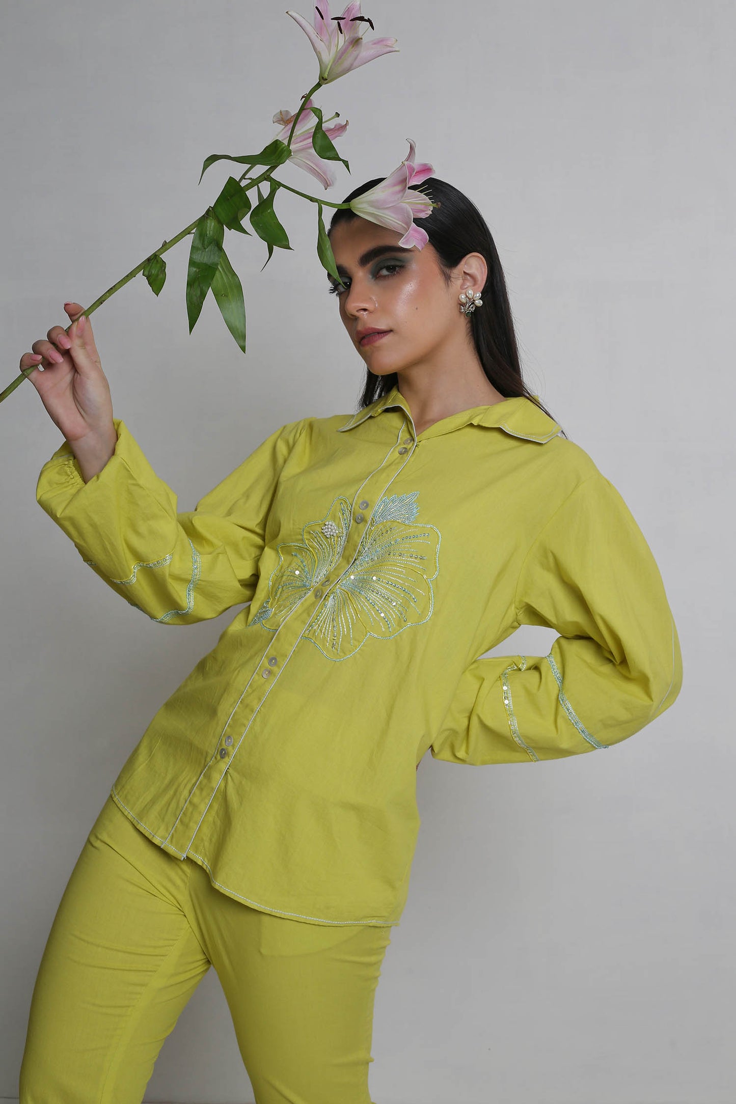 Zoa - Sharp Green Co-ord Set