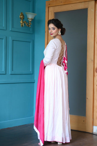 Tania In Our Amaya Anarkali