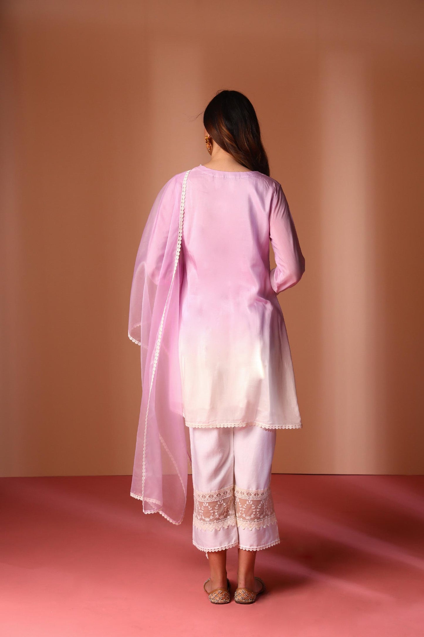 Heer - Lilac Ombre Kurta Set