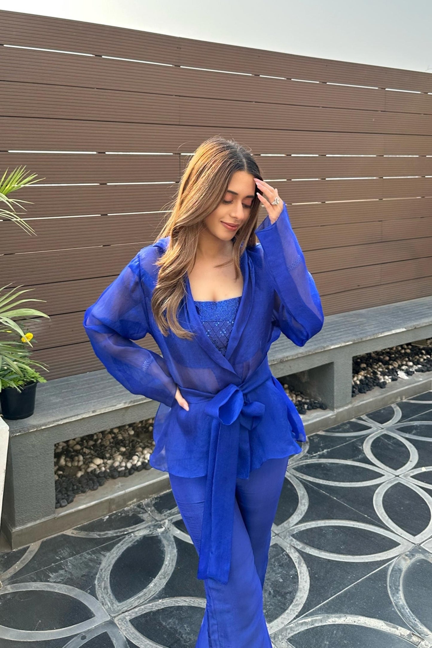 Siya Yadav in Iris Co-ord Set