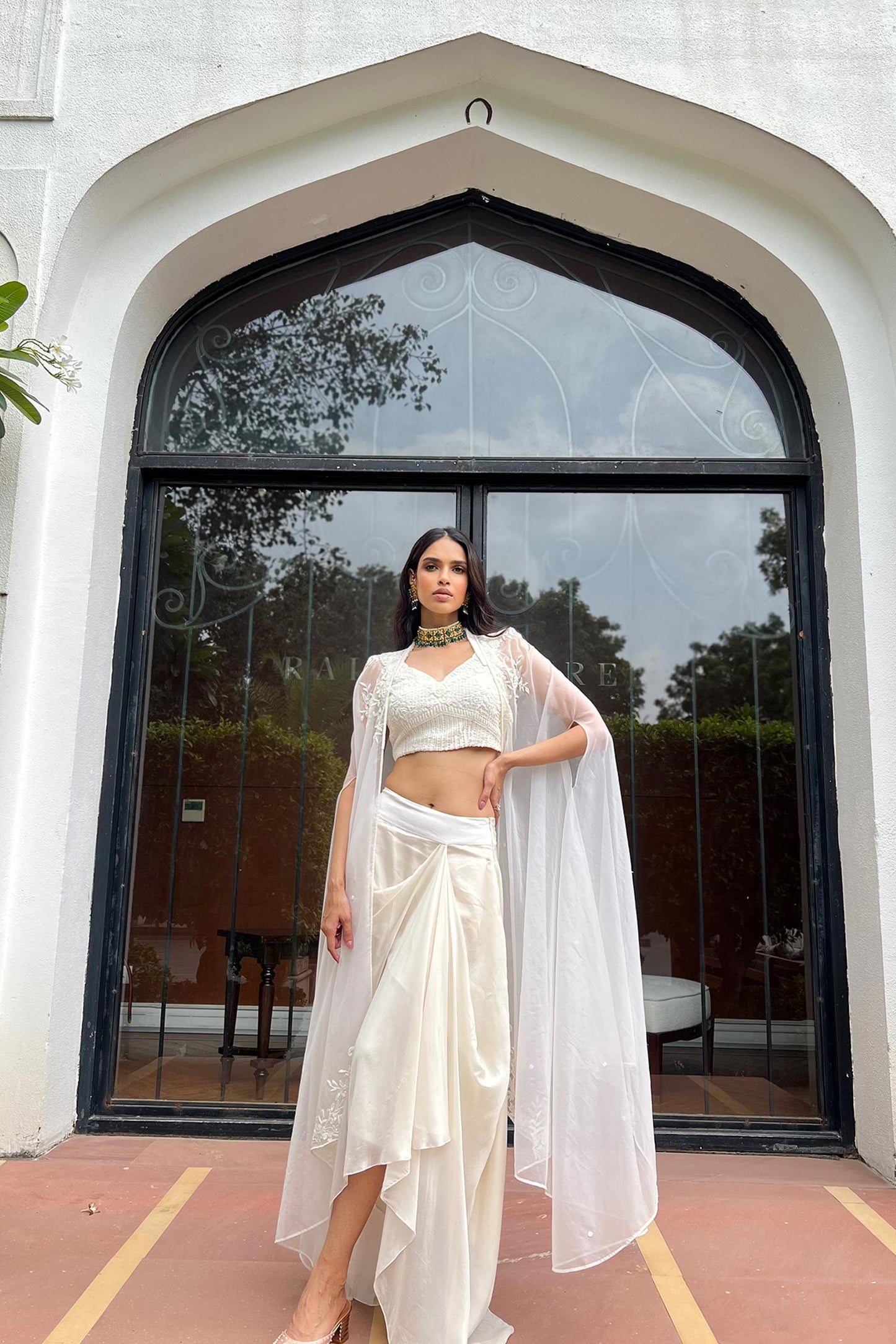 Ekta Bhadana in Ania Cape Set