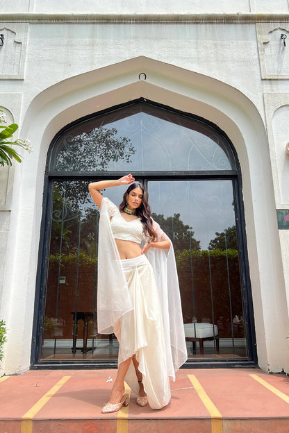 Ekta Bhadana in Ania Cape Set